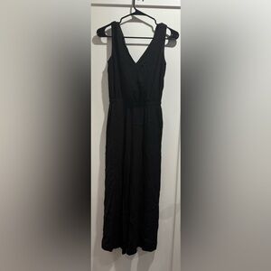 Madewell V Neck Black‎ Jumpsuit Size XXS